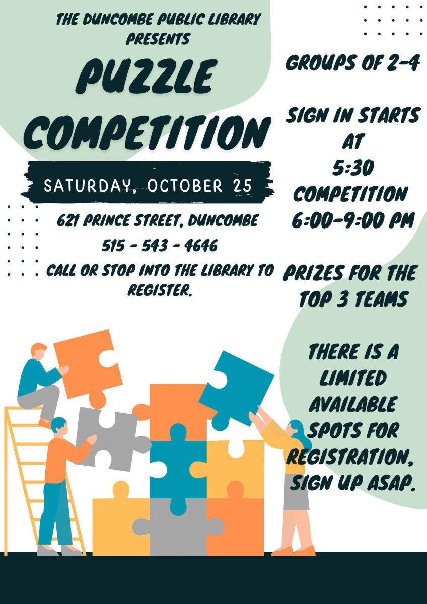 Fall Puzzle Competition at Library